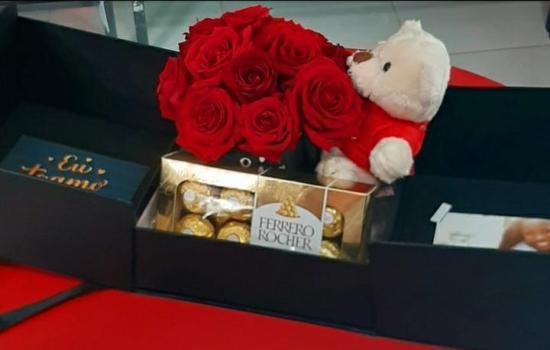 Box de luxo surpresa TE QUERO